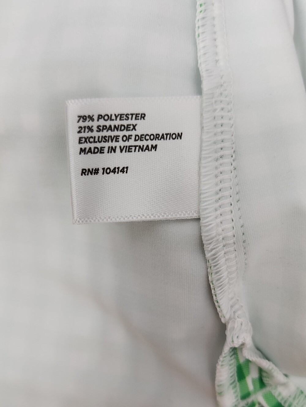 Walter Hagen Green Gingham Sleeveless Zip Polo Performance Tank Women's XXL New - Picture 6 of 8